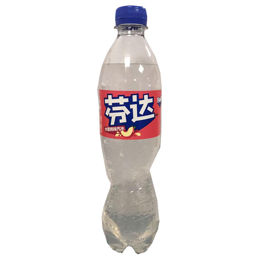 Fanta Soda Peach 500ml ~ 芬达水蜜桃味汽水 500ml
