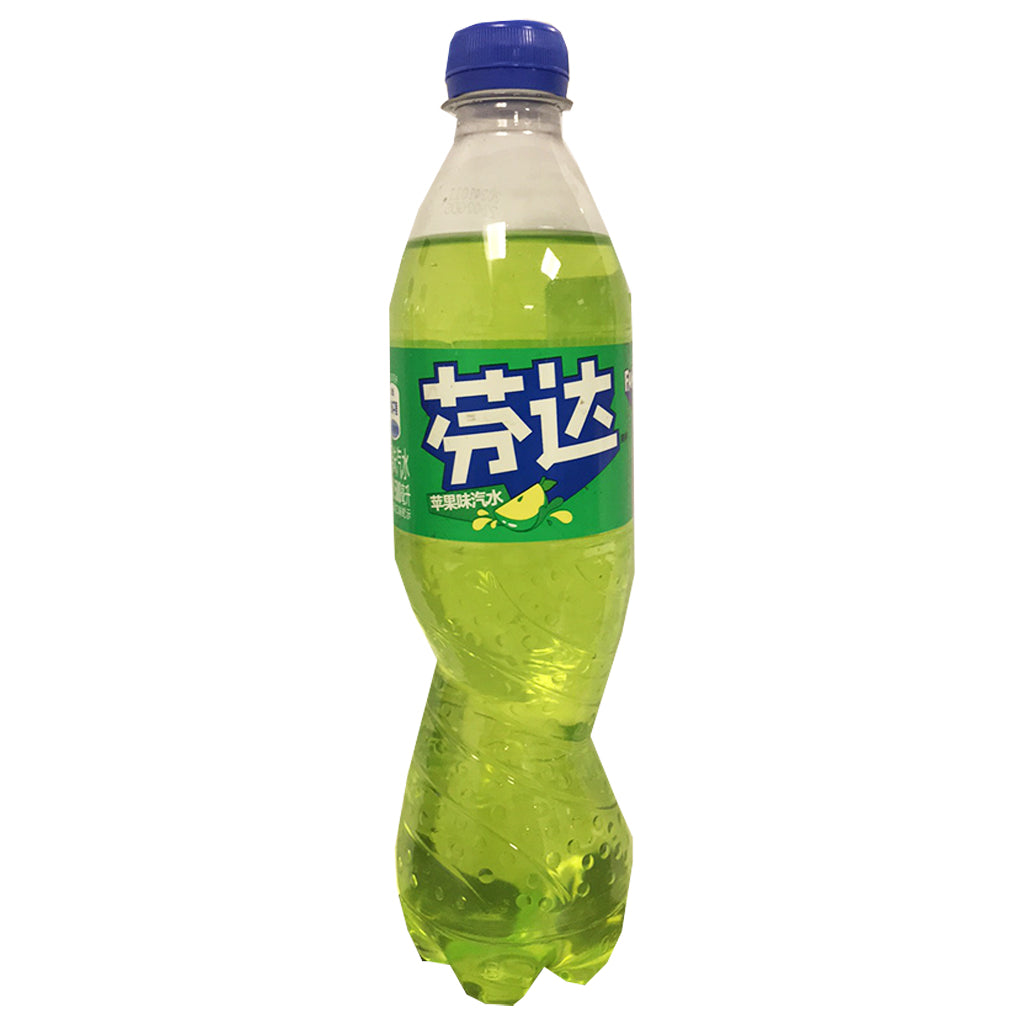 Fanta Soda Apple 500ml ~ 芬达蘋果味汽水 500ml