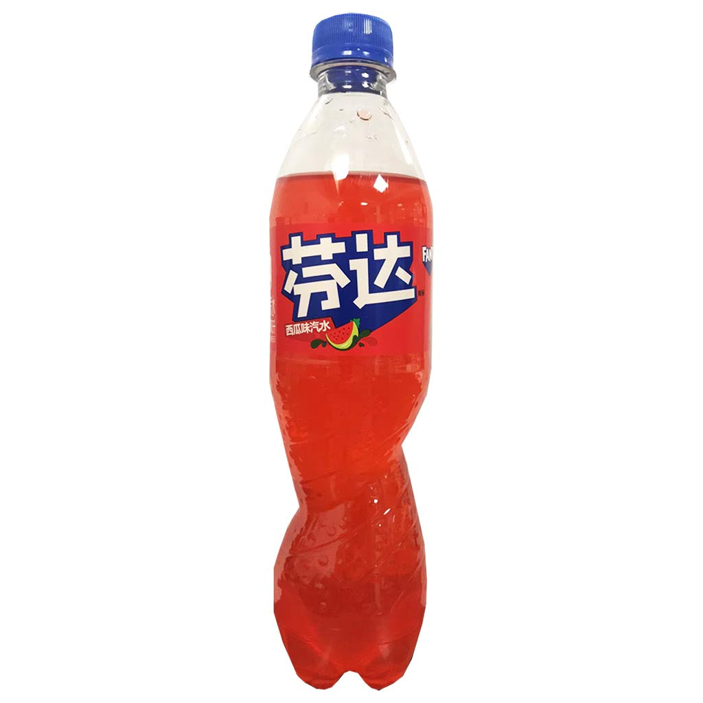 Fanta Soda Watermelon 500ml ~ 芬達汽水西瓜味 500ml