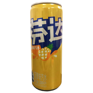 Fanta Pineapple Can 330ml ~ 芬达菠萝味罐装 330ml