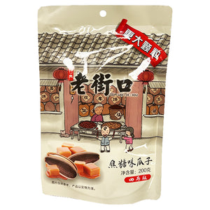 LaoJieKou Roasted Sunflower Seed Caramel 200g ~ 老街口焦糖味瓜子 200g