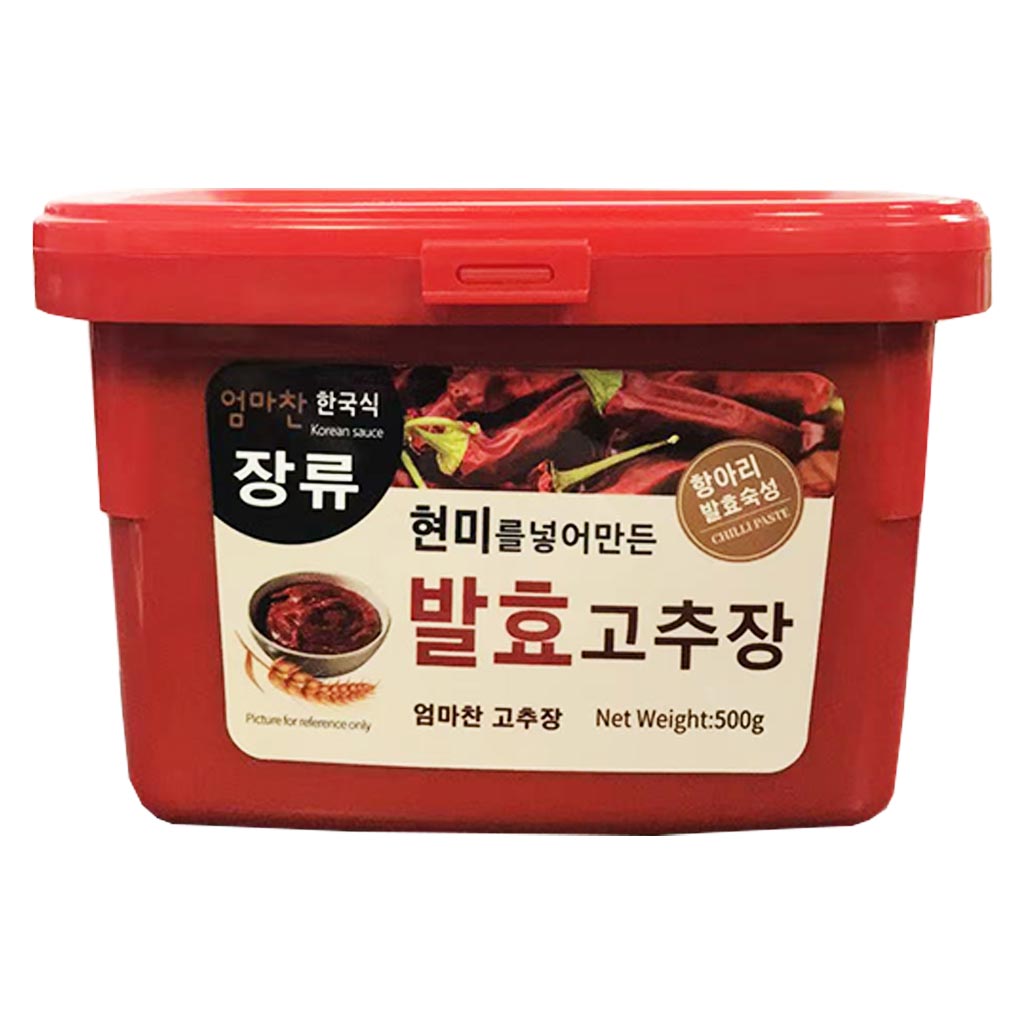 Korea Fermented Hot Pepper Paste L 500g ~ 韩式辣酱大 500g