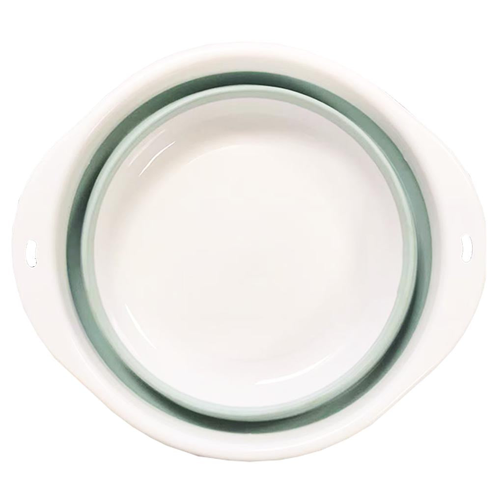 Folding Basin Large Green 34.5cm ~ 折叠盆大号绿色 34.5cm