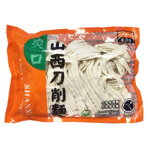 O Divine Shanxi Knife Cut Noodles 400g ~ 家の味山西刀削面 400g