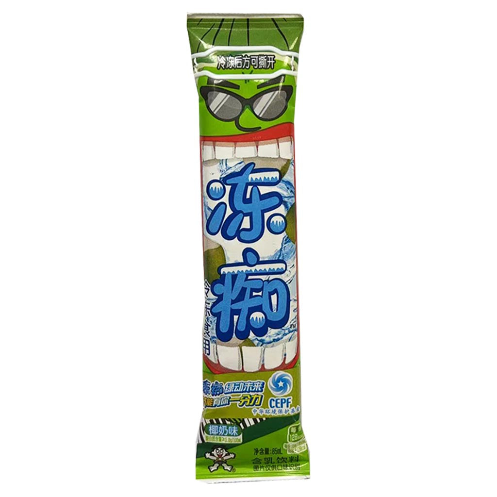 Want Want Ice Lolly Coconut Milk 85ml ~ 旺旺凍痴椰奶味 85ml