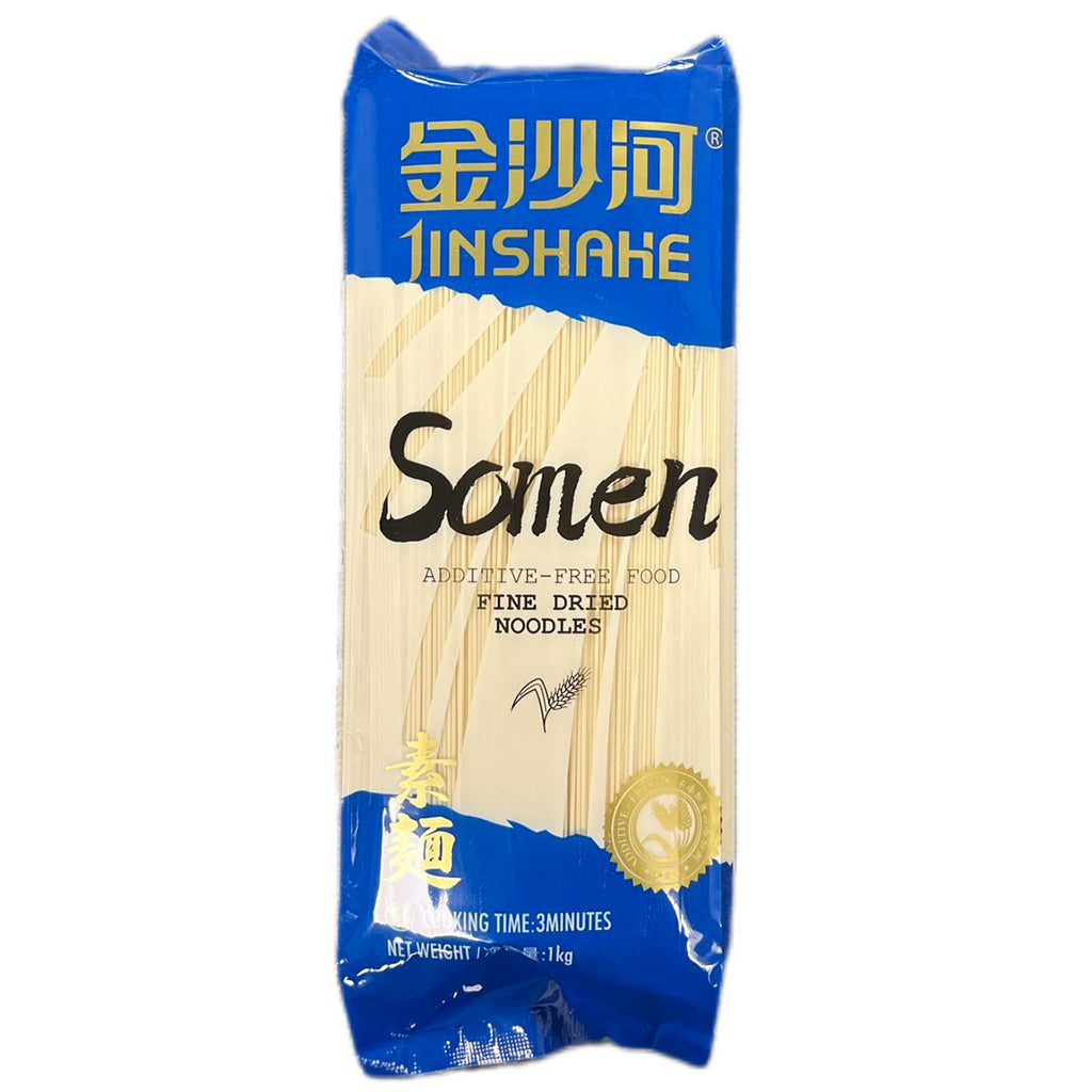 Jinshahe Somen Noodles 1kg ~ 金沙河素麵 1kg