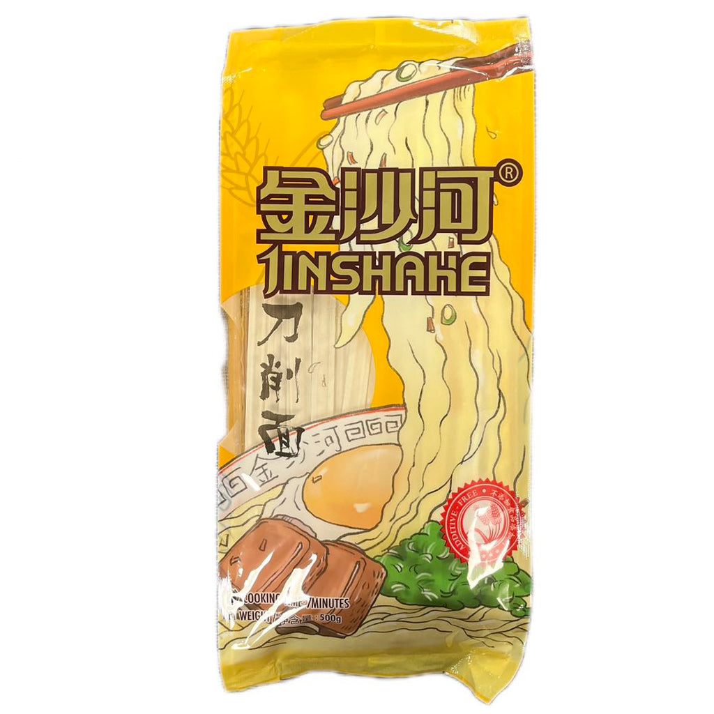 Jinshahe Lacey Noodles 500g ~ 金沙河刀削麵 500g