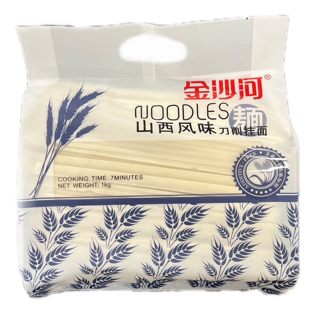 Jinshahe Shanxi Sliced Noodles 1kg ~ 金沙河山西刀削麵 1kg