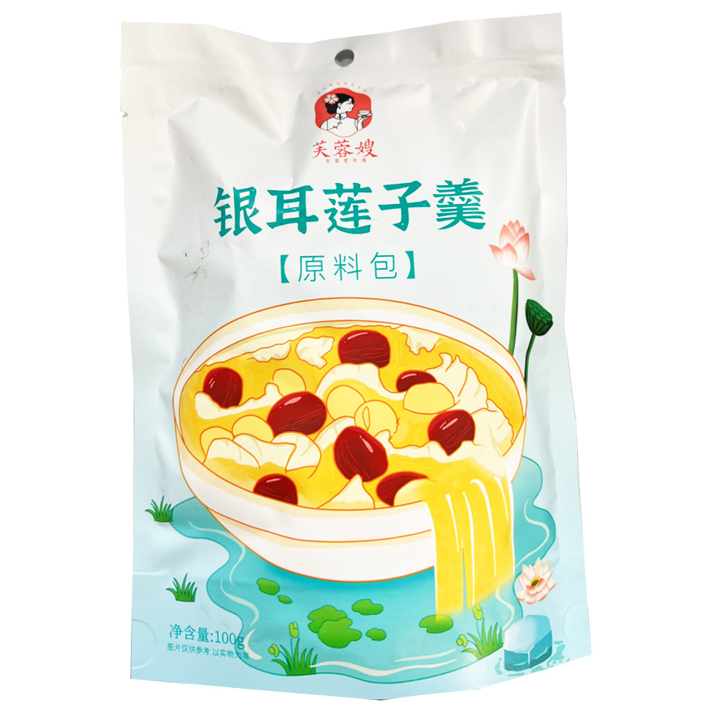 Fu Rong So Tremella & Lotus Seed Soup 100g ~ 芙蓉嫂銀耳莲子羮 100g