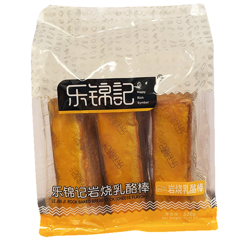 HappyRichSymbol Baked Cheese Breadstick 320g ~ 樂錦记炭燒乳酪棒 320g