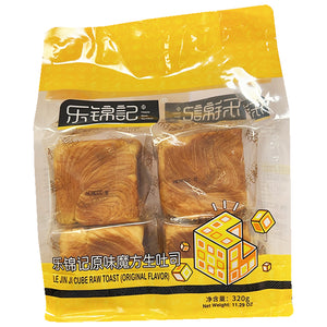 HappyRichSymbol Cube Raw Toast Original 320g ~ 樂錦记原味魔方生吐司 320g