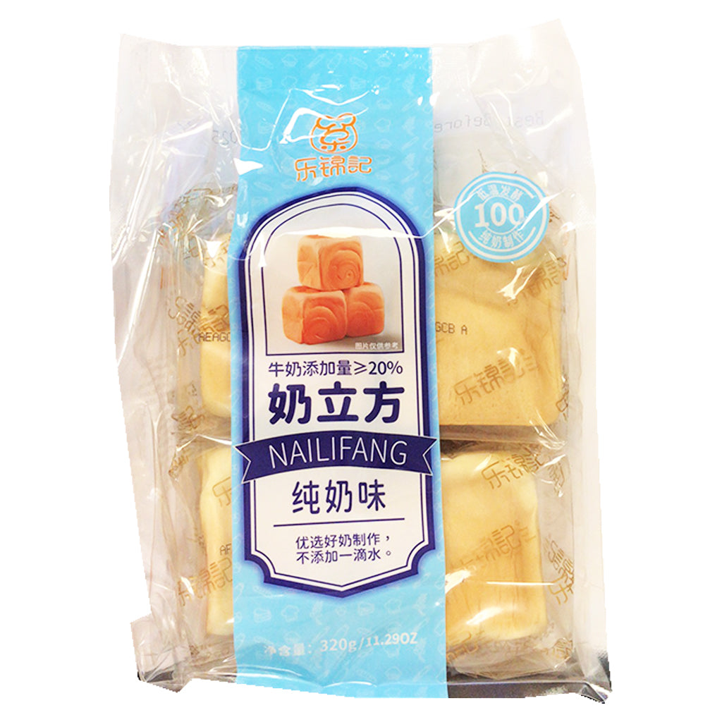 HappyRichSymbol Milk Cube Toast 320g ~ 樂錦记奶立方 320g