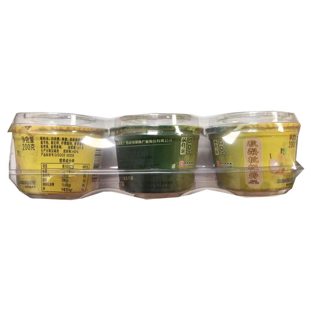 Double Coins Pear Loquat Jelly 600g ~ 双钱牌秋梨枇杷膏 600g