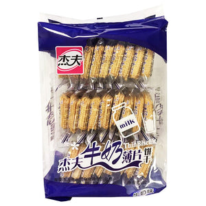 Jeff Thin Biscuit Milk 298g ~ 杰夫牛奶薄片饼干 298g