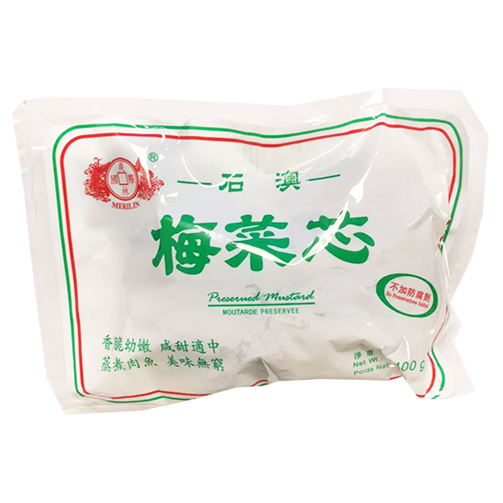 MeriLin Preserved Mustard Stem 400g ~ 美林牌咸梅菜芯 400g
