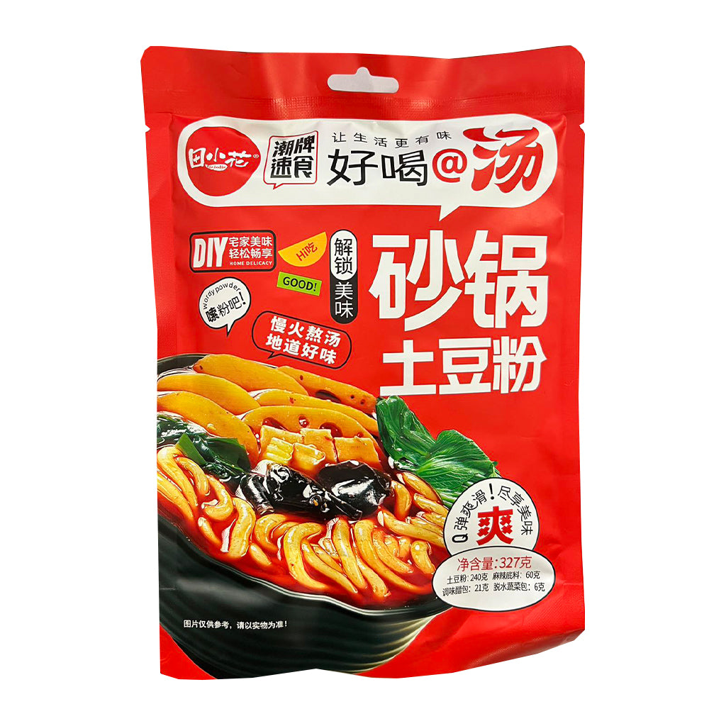 Tian Xiao Hua Instant Potato Noodle 327g ~ 田小花砂锅土豆粉 327g