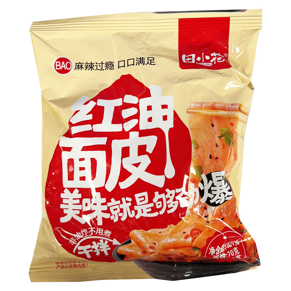 Tian Xiao Hua Hot & Spicy Flavour Noodles 121g ~ 田小花 红油面皮 干拌 121g