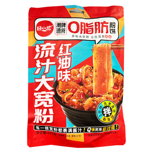 Tian Xiao Hua Potato Noodle Spicy Flavour 271g ~ 田小花流汁大宽粉紅油味 271g