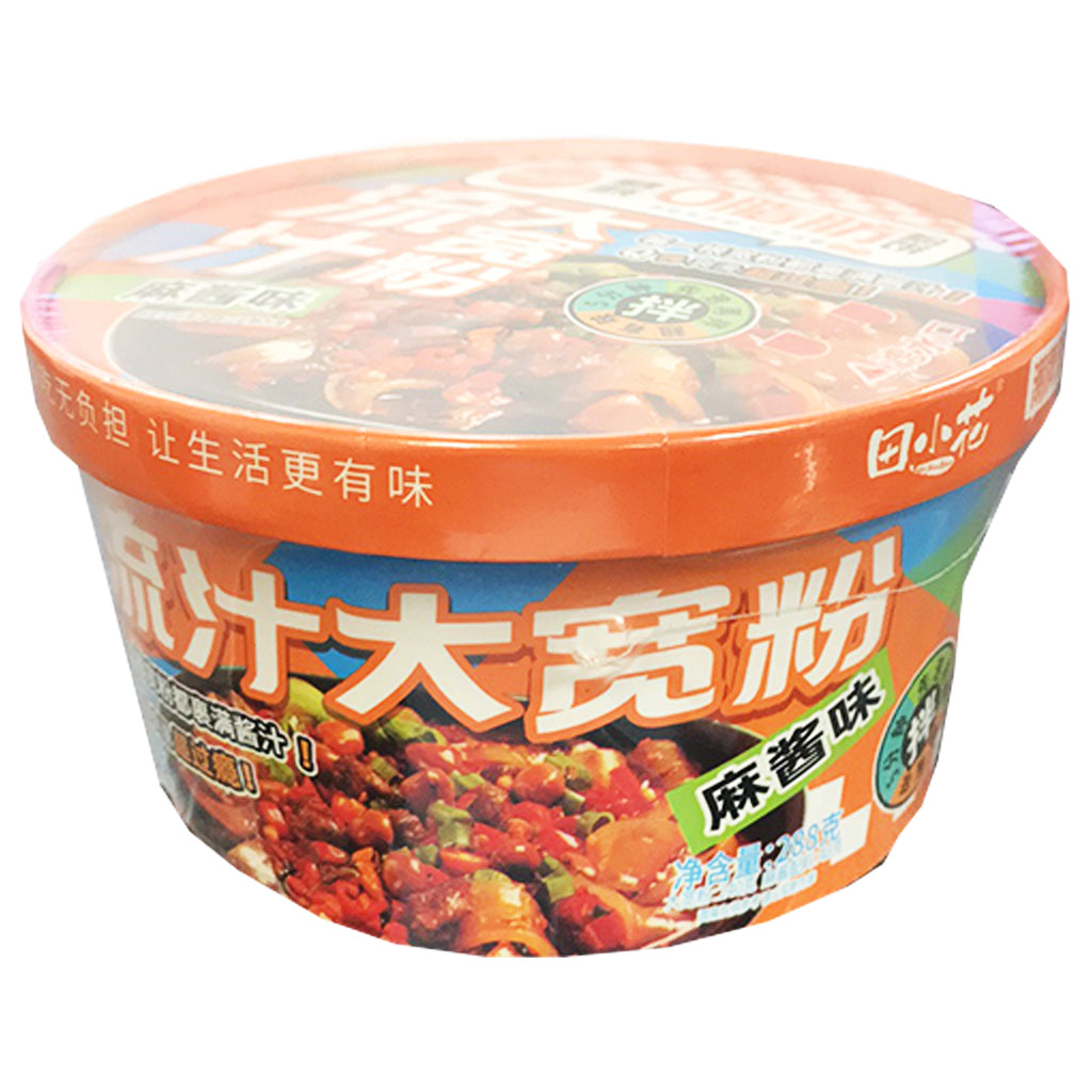 Tian Xiao Hua Wide Noodles Sesame Paste 288g ~ 田小花流汁大寬粉麻醬味 288g