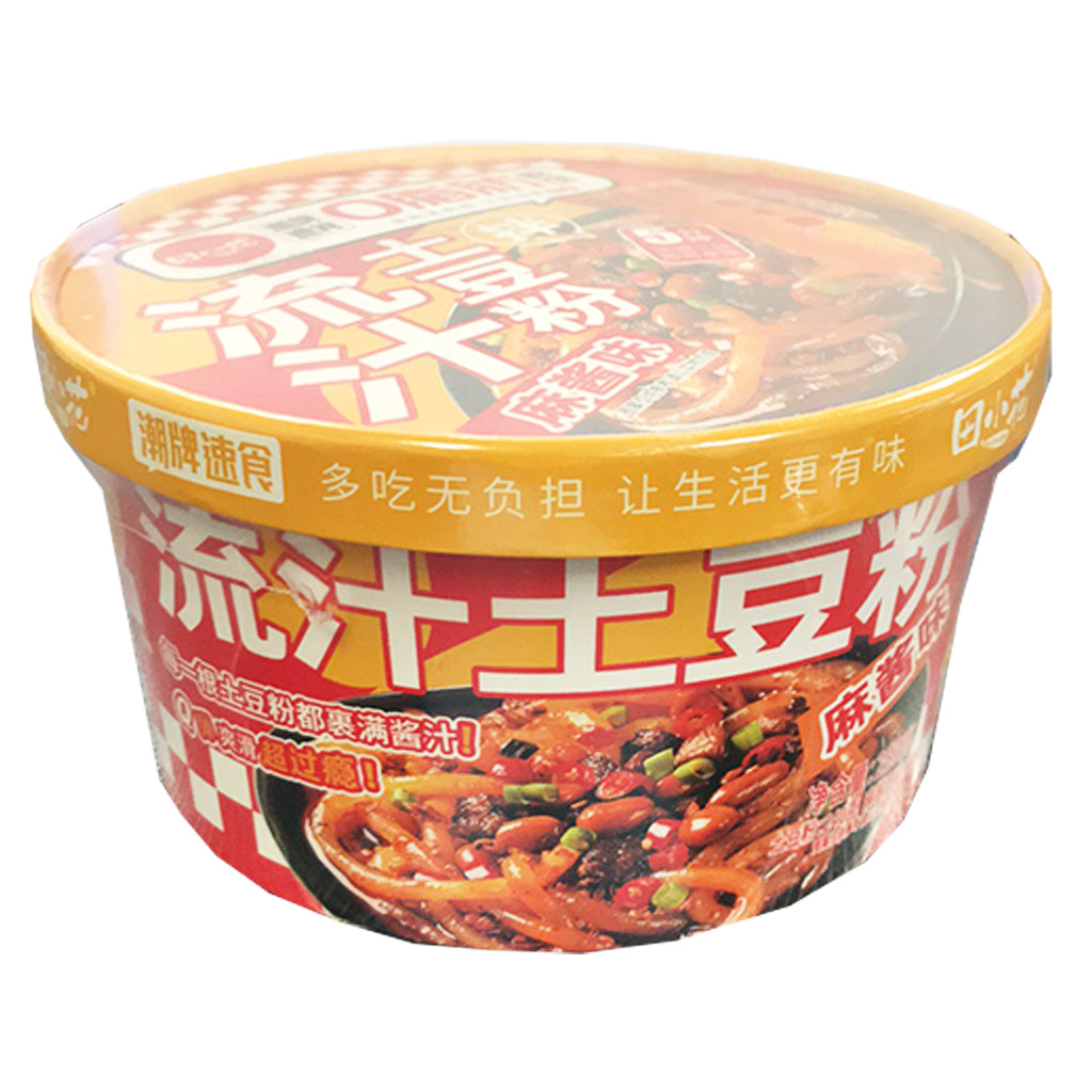 Tian Xiao Hua Potato Noodle Sesame Paste 288g ~ 田小花流汁土豆粉麻醬味 288g