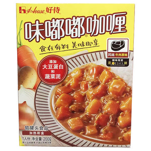 House Weidudu Beef Flavour Curry 200g ~ 好侍味嘟嘟咖喱牛肉味 200g