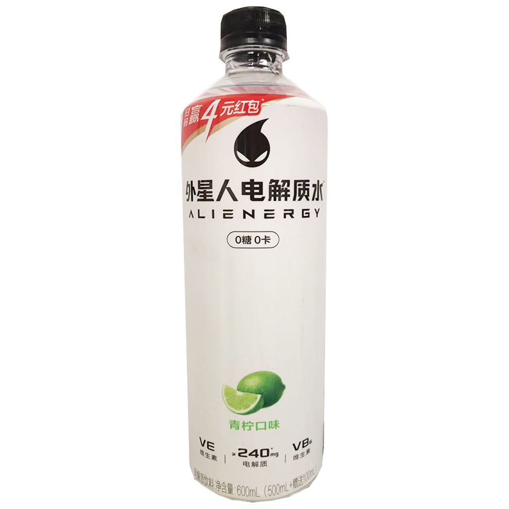 Genki Forest Alienergy Sport Drink Lime 600ml ~ 元氣森林外星人電解水青檸 600ml