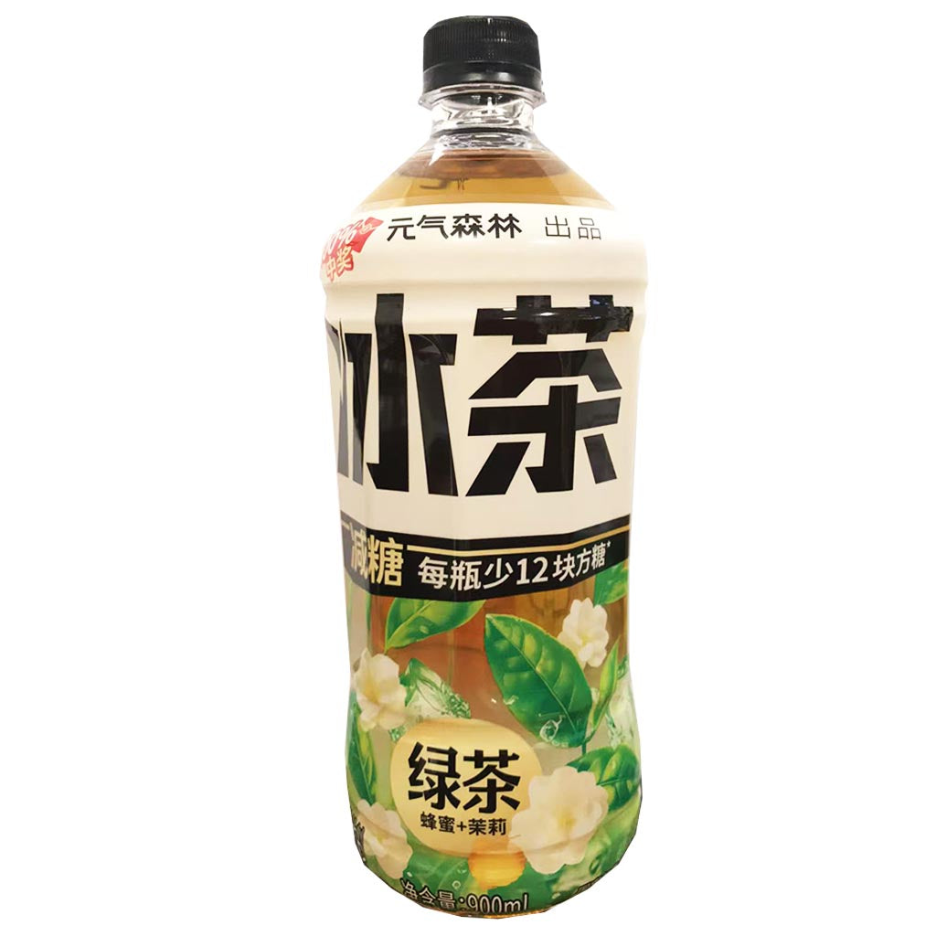 Chi Forest Honey Jasmine Iced Green Tea 900ml ~ 元氣森林冰綠茶蜂蜜茉莉 900ml