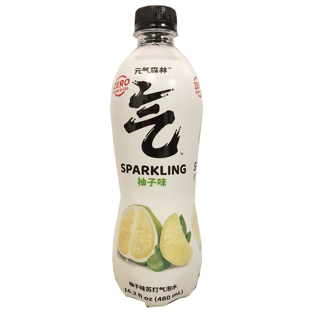 Genki Forest Sparkling Water Pomelo 480ml ~ 元氣森林氣泡水柚子 480ml