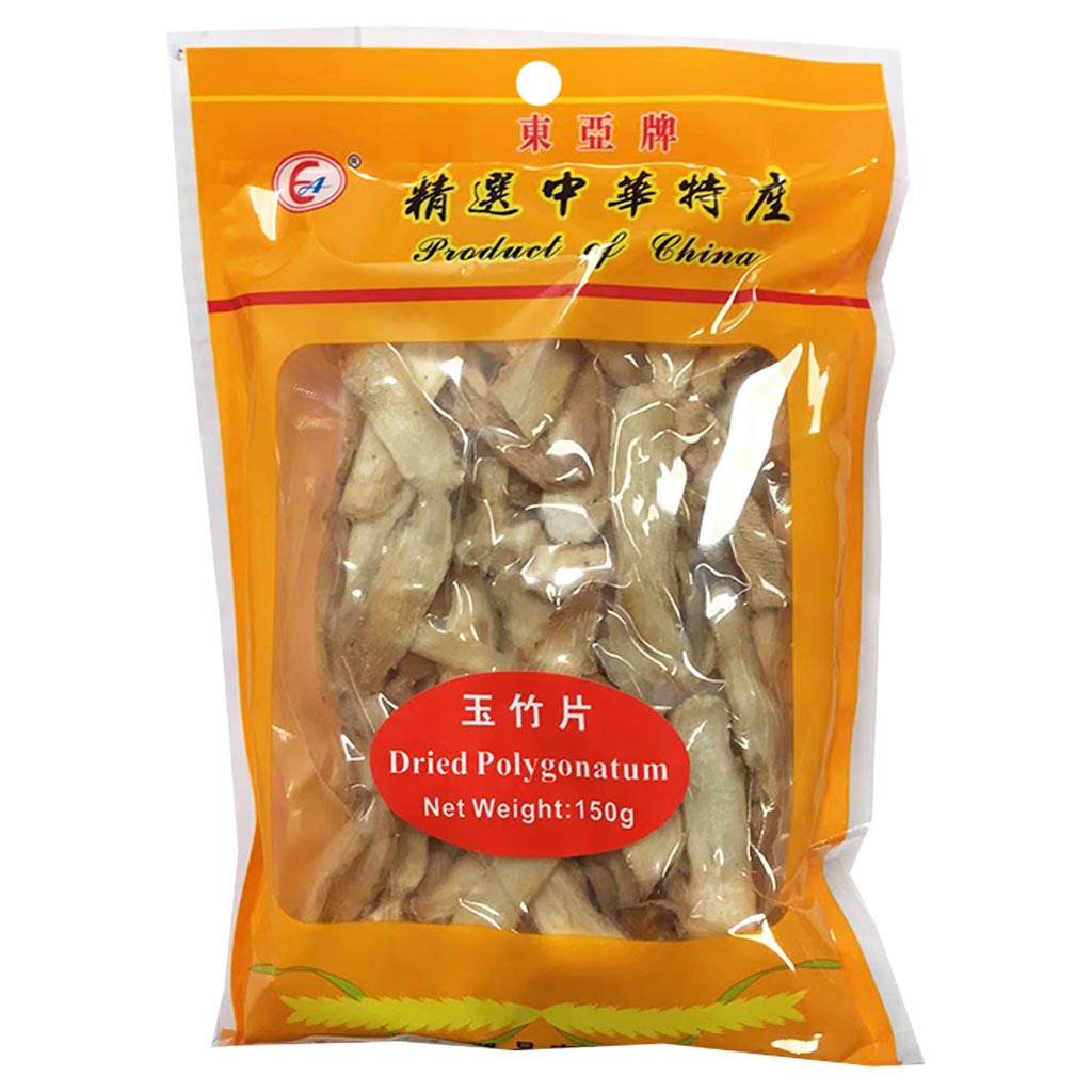 East Asia Dry Polygonatum Yok Jok 150g ~ 东亚牌玉竹 150g