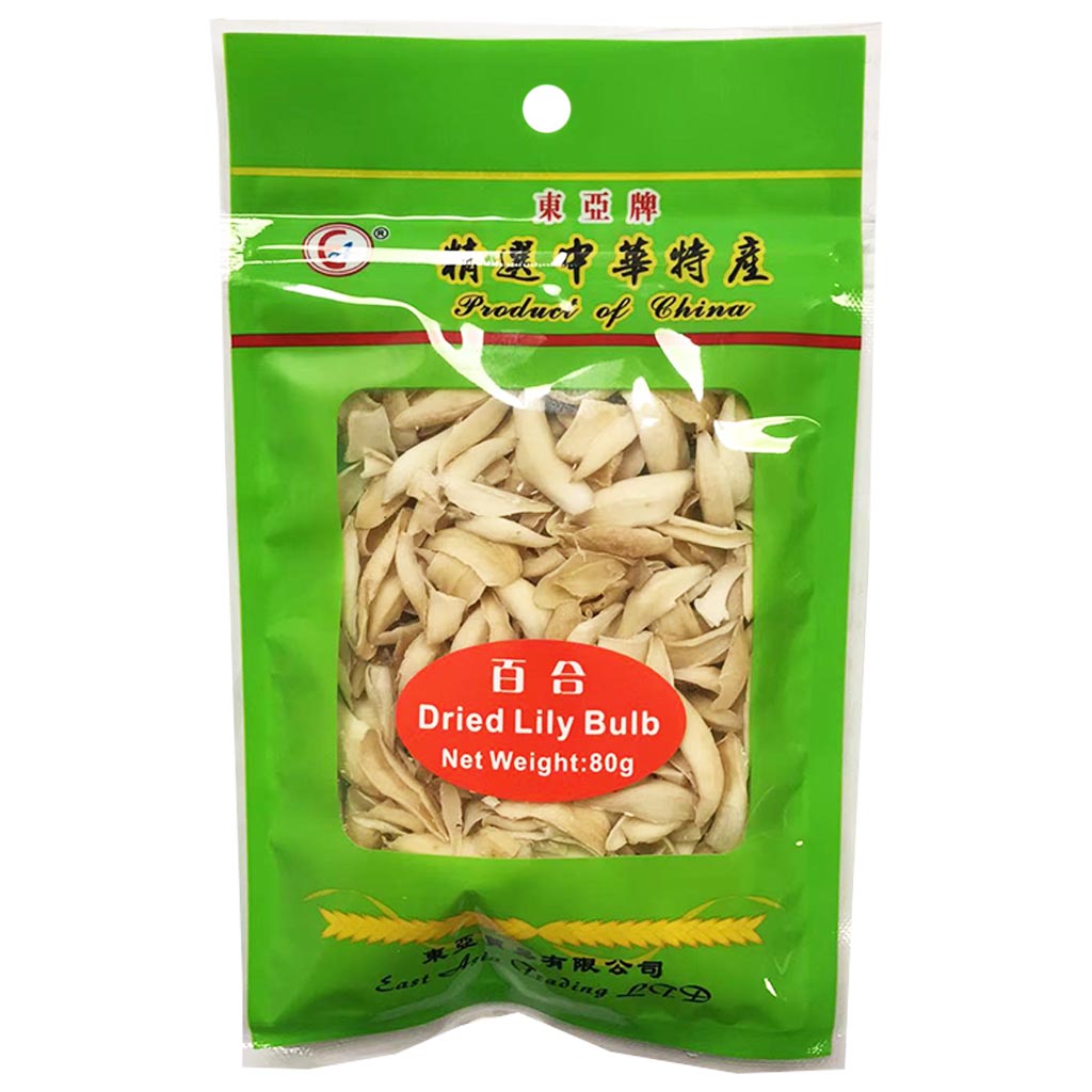 East Asia Dried Lily Bulb 80g ~ 东亚牌 百合 80g