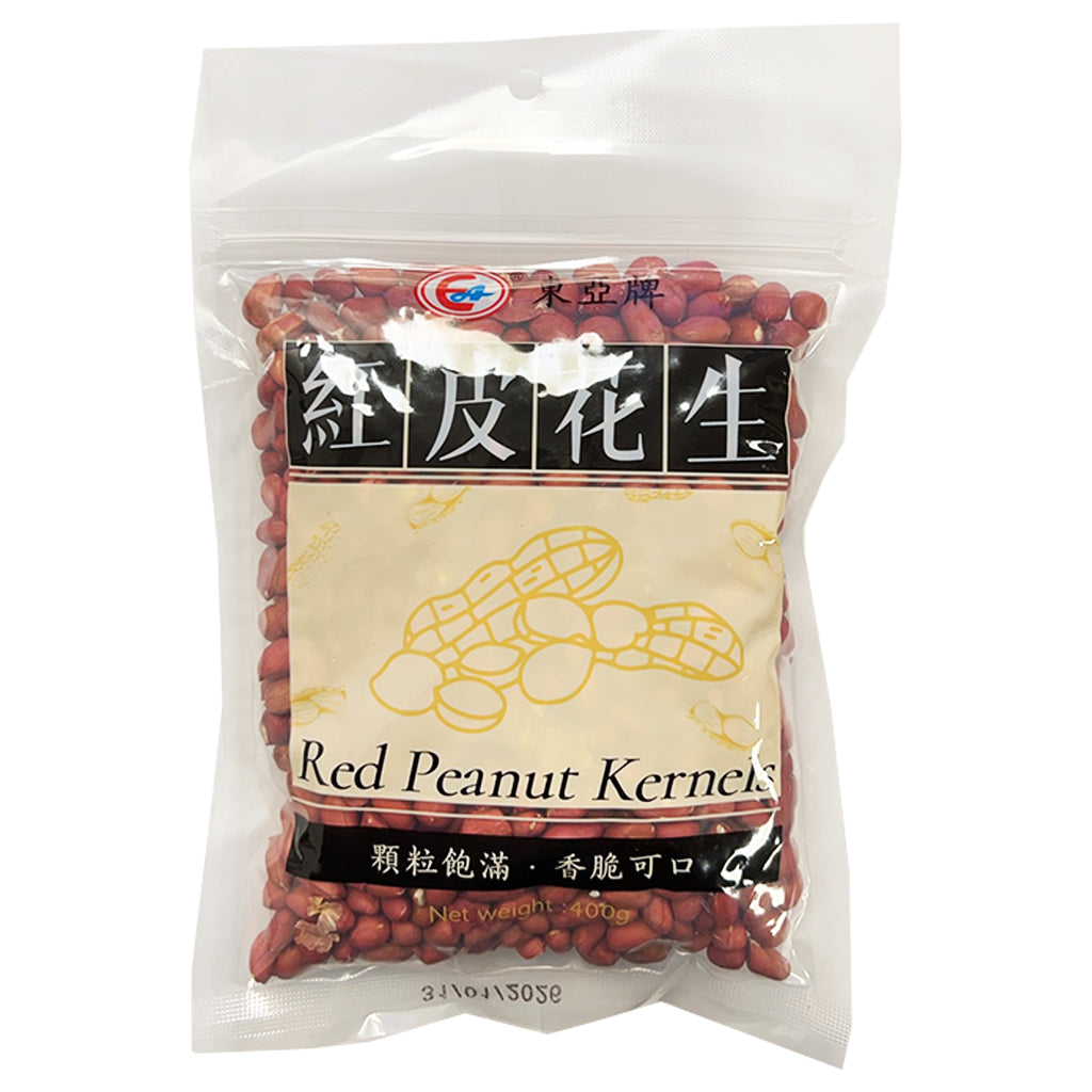 East Asia Red Peanut Kernels 400g ~ 东亚牌红皮花生 400g