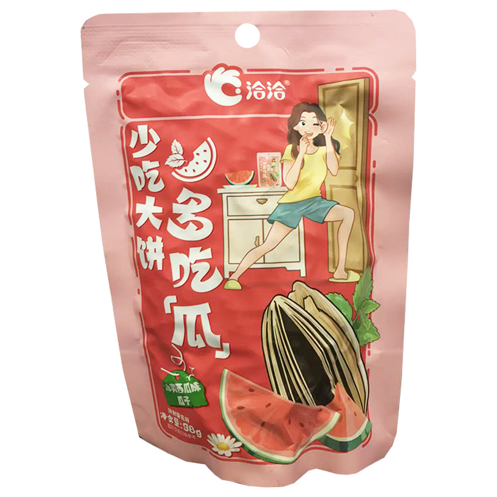 Chacheer Sunflower Seeds Watermelon 98g ~ 洽洽瓜子冰爽西瓜味 98g