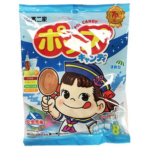 Fujiya Soda Lollipop 50g ~ 不二家蘇打棒棒糖 50g