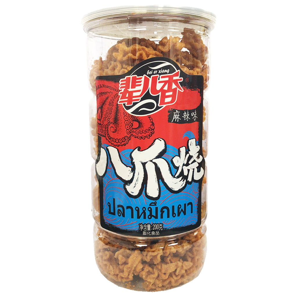 Bei Er Xiang Crispy Cracker Spicy Flavor 200g ~ 辈儿香 八爪烧 麻辣味 200g