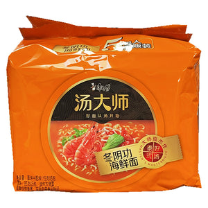 Master Kong Noodle M/Soup Tom Yum Seafood 575g ~ 康师傅湯大师冬阴功海鮮味 575g