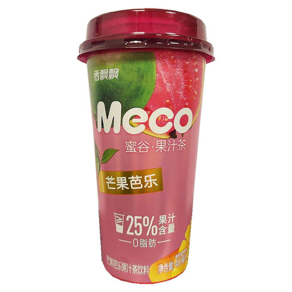 Xiang Piao Piao Fruit Tea Mango & Guava 400ml ~ 香飘飘 芒果芭乐果汁茶饮料 400ml
