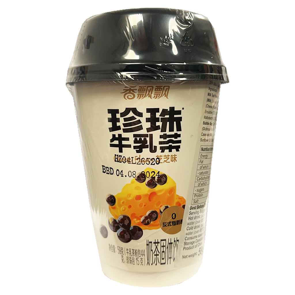 Xiang Piao Piao Cheese Bubble Tea 59g ~ 香飄飄珍珠牛乳茶芝芝味 59g