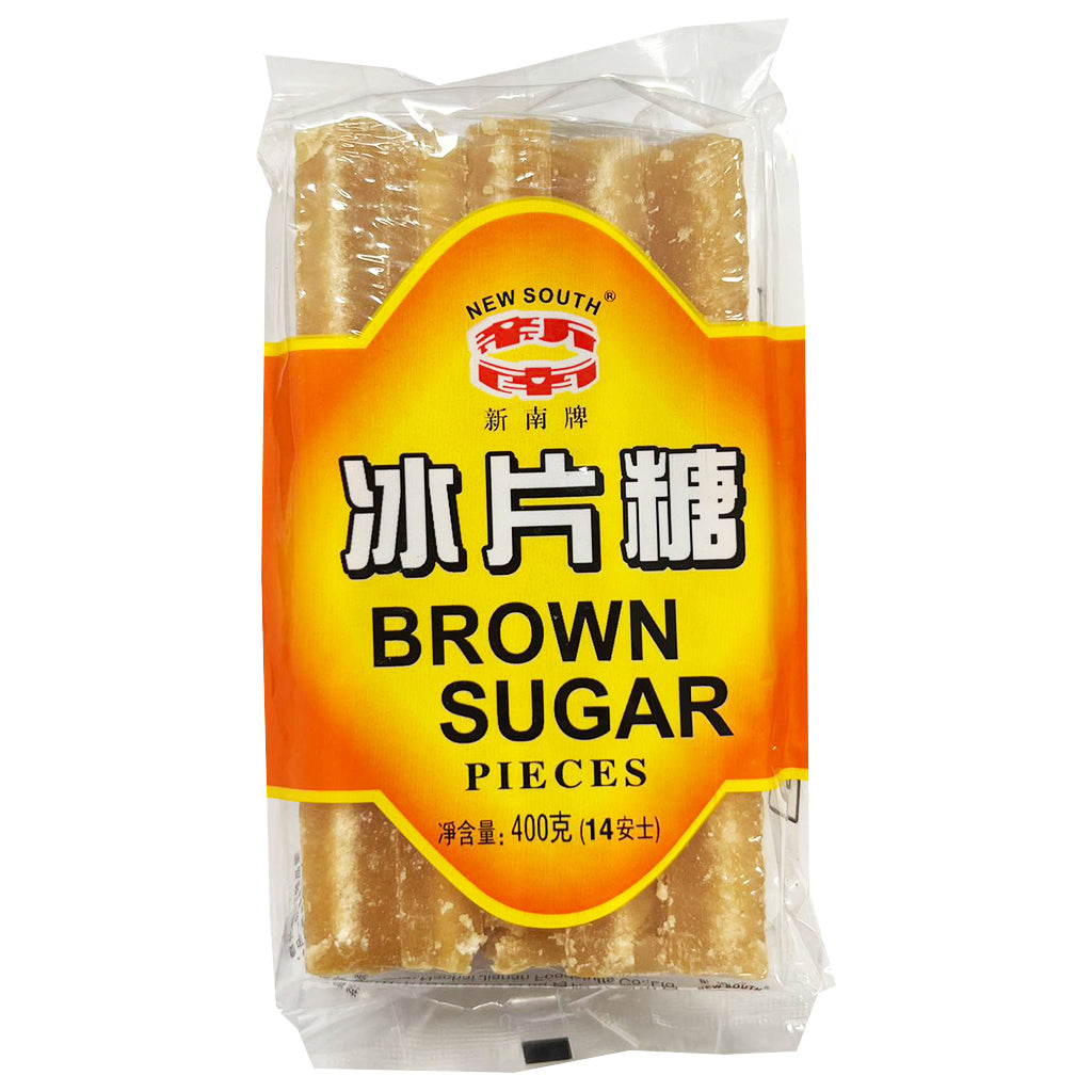 New South Brown Sugar In Pieces 400g ~ 新南牌 冰片糖 400g