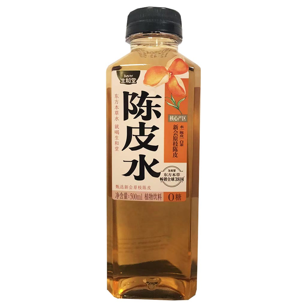 Sunity Dried Tangerine Peel Water 500ml ~ 生和堂陳皮水 500ml