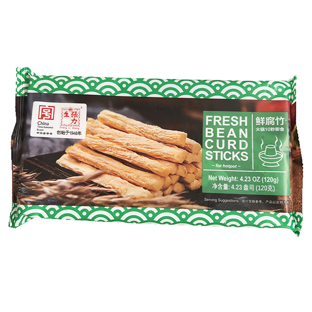 Chang Li Sheng Frozen Beancurd Stick 120g ~ 张力生 鲜腐竹 120g