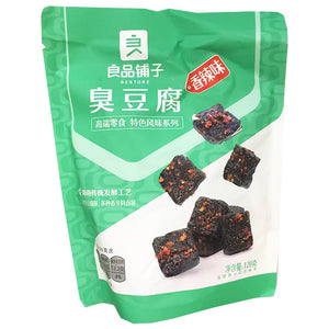 Bestore Stinky Tofu Hot and Spicy Flavour 120g ~ 良品铺子臭豆腐香辣味 120g