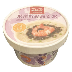 Hai Fu Sheng Seaweed Shrimp Oat Congee 42g ~ 海福盛紫菜鲜虾燕麦粥 42g