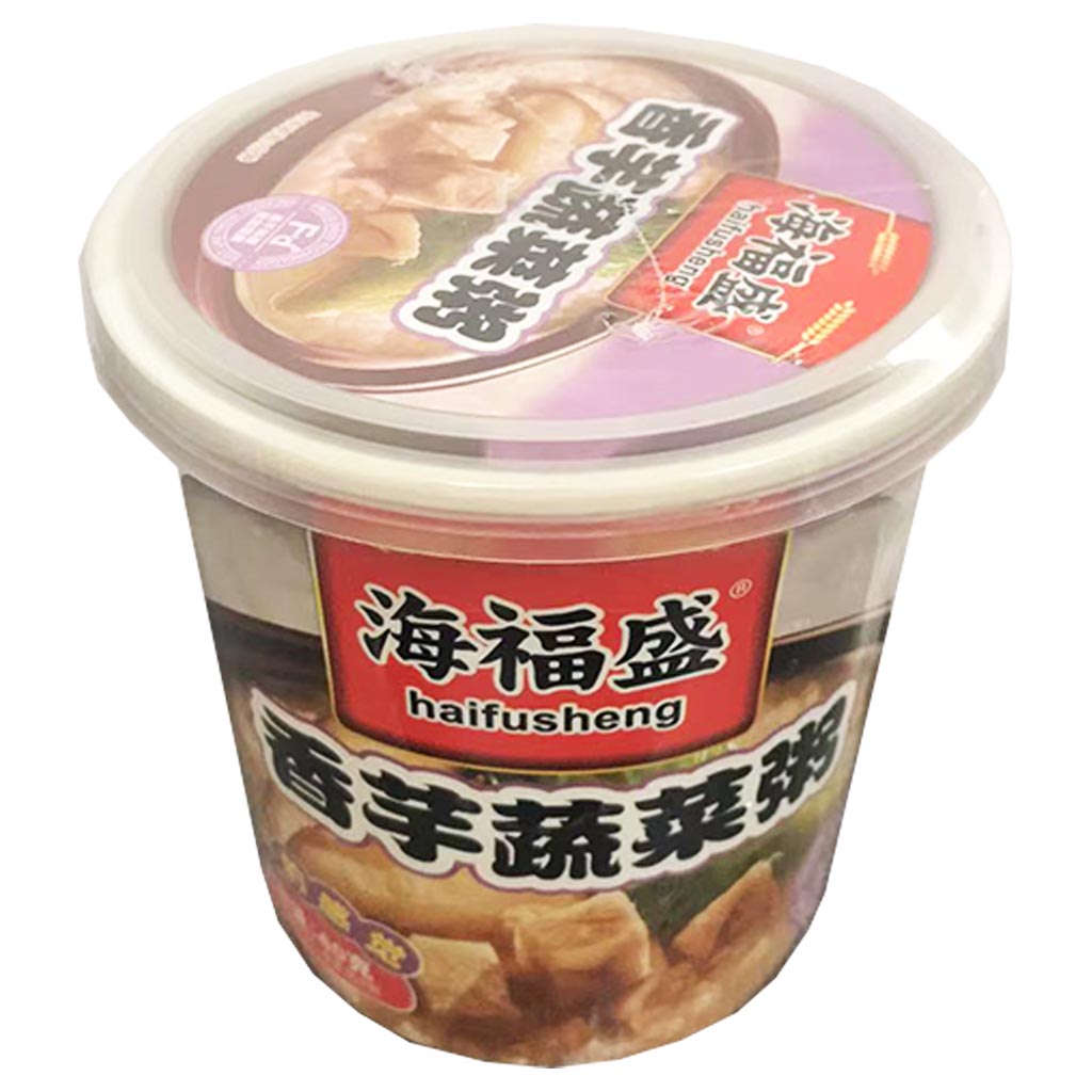 Hai Fu Sheng Taro Vegetables Congee 40g ~ 海福盛香芋蔬菜粥 40g