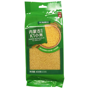 HuaSeed Millet 400g ~ 华海顺达黄小米 400g