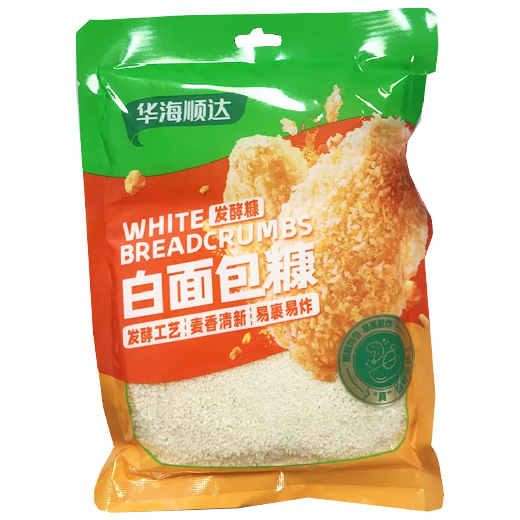 HuaSeed White Bread Crumbs 180g ~ 华海顺达白面包糠 180g