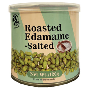 Roasted Edamame Salted 140g ~ 烤毛豆仁 盐味 铁罐 140g