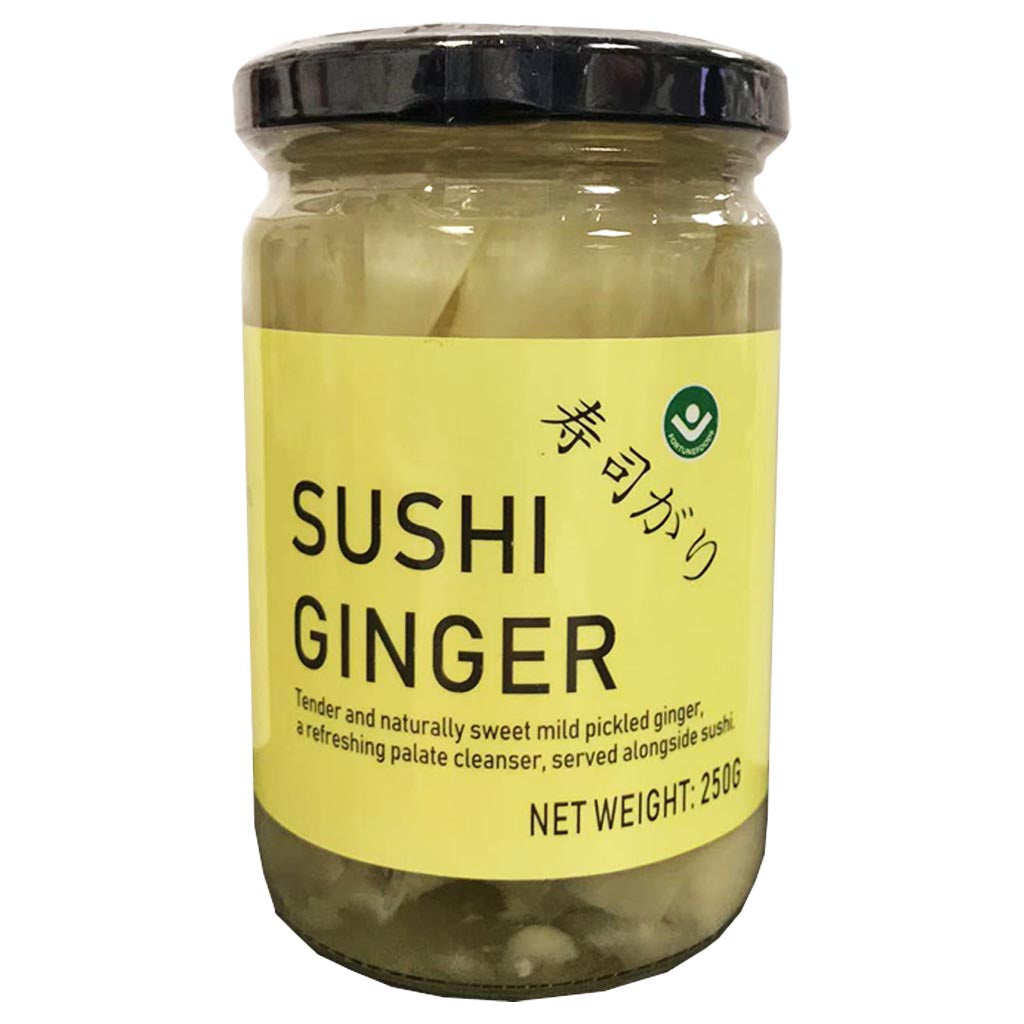 Fortune Foods Sushi Ginger Gari 250g ~ 原色寿司姜片 250g