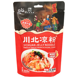 ChuanBei Jelly Noodle Chili Oil 308g ~ 川北凉粉经典红油味 308g