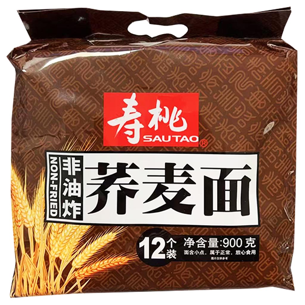 Sau Tao Buckwheat Noodles 900g ~ 壽桃牌蕎麥麵 900g
