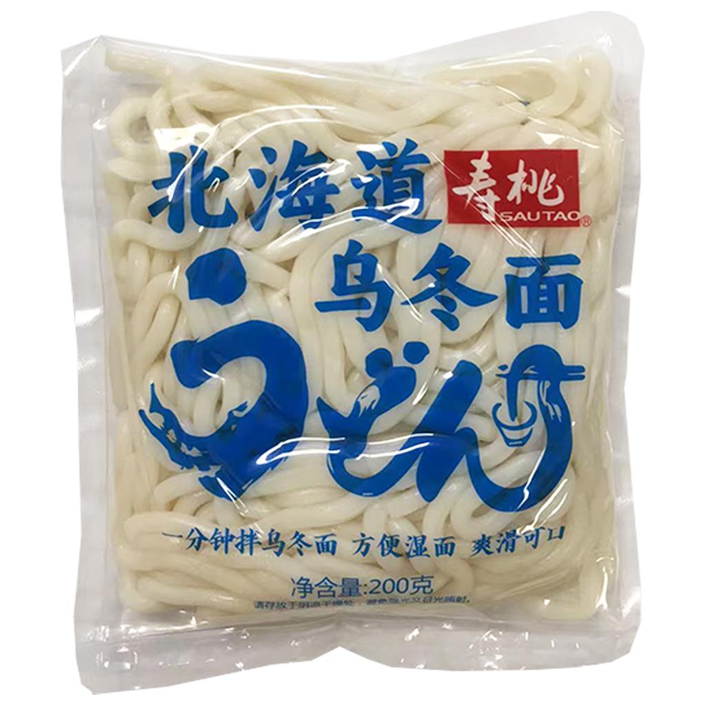 Sau Tao Hokkaido Udon 200g ~ 寿桃北海道乌冬面 200g